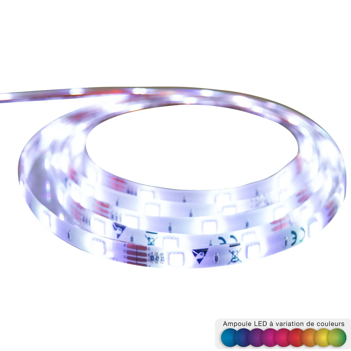 Tira De Luz Led 3M Con Mando a Distancia