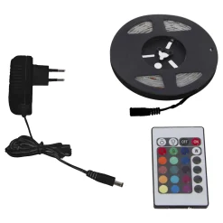 Tira de luz LED multicolor mando a distancia 10M