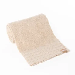 Toalla de baño beige 70x130cm