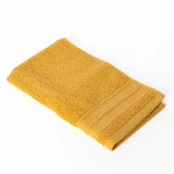Toalla de baño ESSENZA amarilla 30x50cm