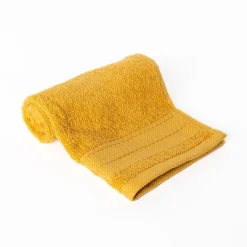 Toalla de baño ESSENZA amarilla 30x50cm