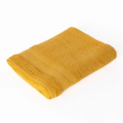 Toalla de baño ESSENZA amarilla 90x150cm