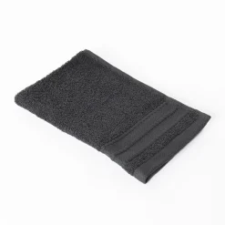 Toalla de baño ESSENZA gris oscuro 30x50cm