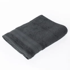 Toalla de baño ESSENZA gris oscuro 90x150cm