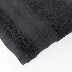 Toalla de baño ESSENZA gris oscuro 90x150cm