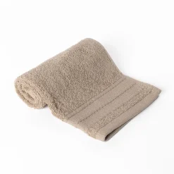 Toalla de baño ESSENZA marrón claro 30x50cm