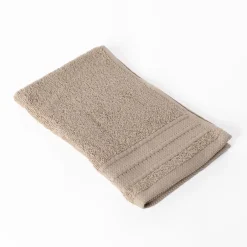 Toalla de baño ESSENZA marrón claro 30x50cm