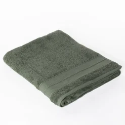 Toalla de baño ESSENZA verde 90x150cm