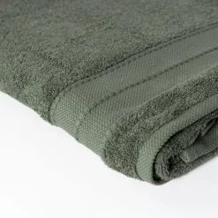 Toalla de baño ESSENZA verde 90x150cm