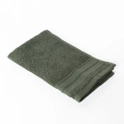 Toalla de baño ESSENZA verde 30x50cm