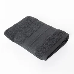 Toalla de mano ESSENZA gris oscuro 50x90cm