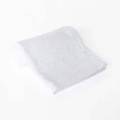 Toalla ESSENZA blanca de algodón 30x50cm