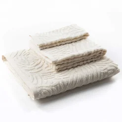 Toalla Pure Beige De Algodón 30x50cm