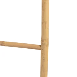 Toallero en escalera de bambú 40x150cm