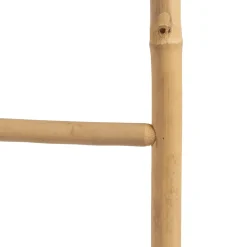 Toallero en escalera de bambú 40x150cm