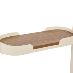 Toallero wc blanco de acero