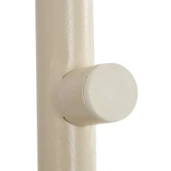 Toallero wc blanco de acero