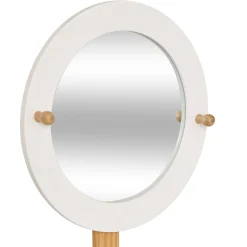 Tocador BELLA blanco de madera de pino
