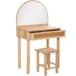 Tocador C/Taburete Campagne 55x35x100Cm