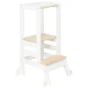 Torre de aprendizaje montessori LEA blanco