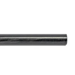 Tubo De Hierro Forjado D20 250Cm Negro