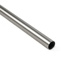 Tubo Hierro Forjado D28 160Cm Plateado