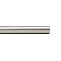 Tubo Hierro Forjado D20 2M Plateado