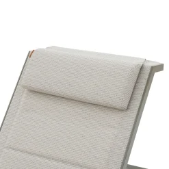 Tumbona ALLURE verde de aluminio