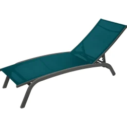 Tumbona BONAO azul canard