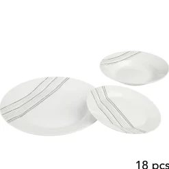Vajilla 18 Pzas Diseño Lignes