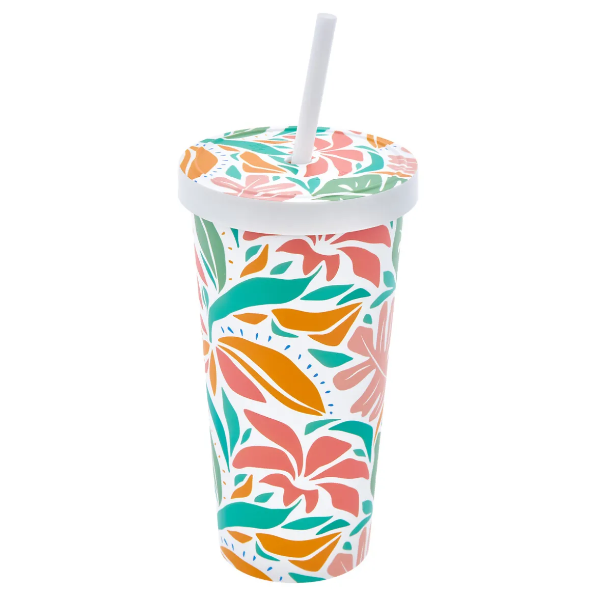 Vaso con tapa y pajita EDEN 55cl
