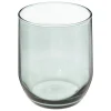 Vaso de agua bajo verde de vidrio PAOL'EAU 31cl