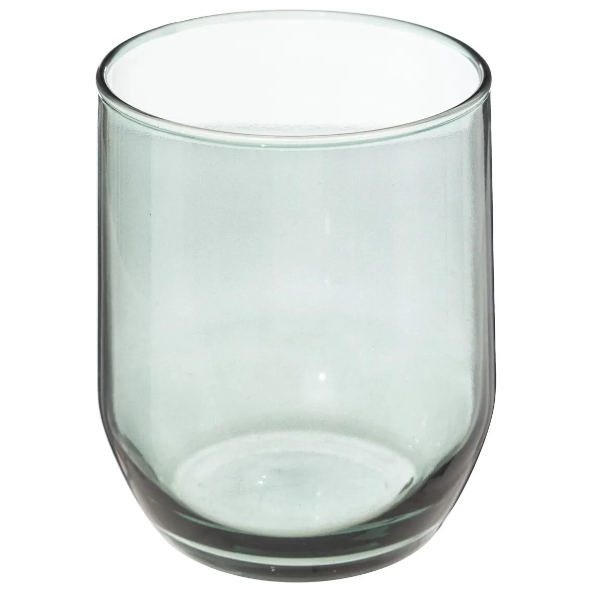 Vaso de agua bajo verde de vidrio PAOL'EAU 31cl