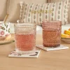 Vaso de agua INA rosa 30cl