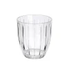 Vaso de agua rayas 350 ml de vidrio