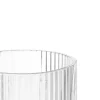 Vaso De Agua Rayas Transparentes 27Cl