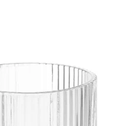 Vaso De Agua Rayas Transparentes 27Cl