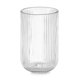 Vaso De Agua Rayas Transparente 43Cl