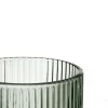 Vaso De Agua Rayas Verde 43Cl