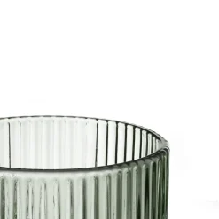 Vaso De Agua Rayas Verde 43Cl