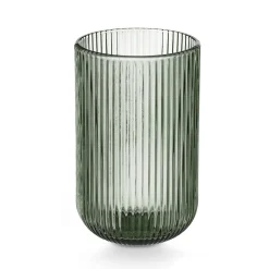 Vaso De Agua Rayas Verde 43Cl