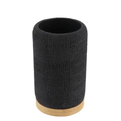 Vaso de lavabo efecto red negro
