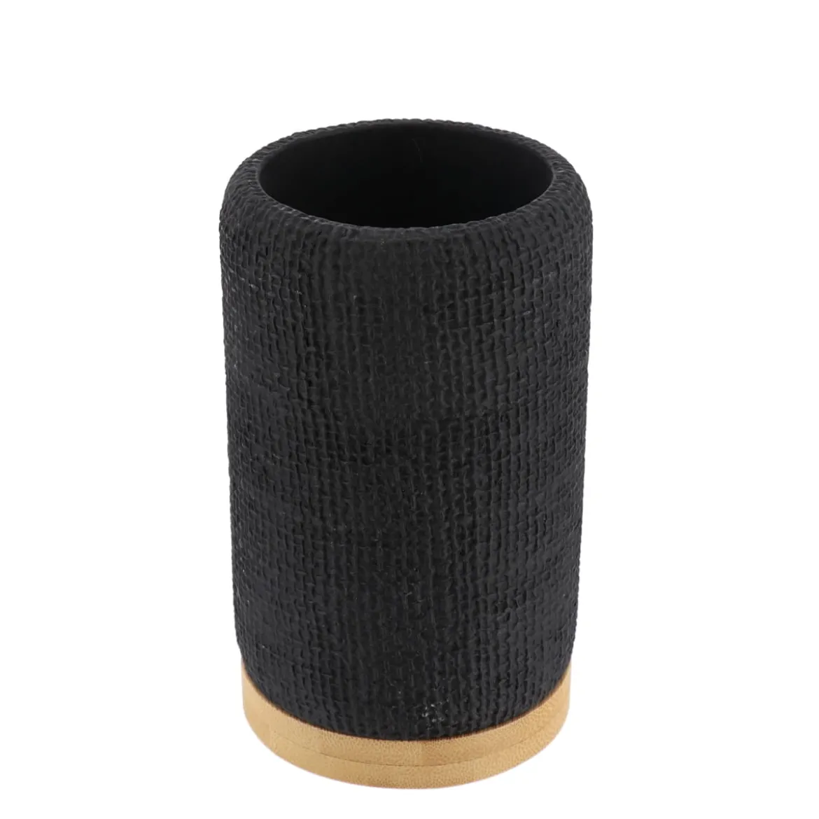 Vaso de lavabo efecto red negro