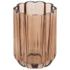 Vaso de lavabo FLOREA marrón de vidrio