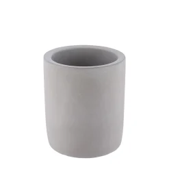 Vaso de lavabo gris de cemento