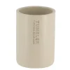 Vaso de lavabo poliresina beige