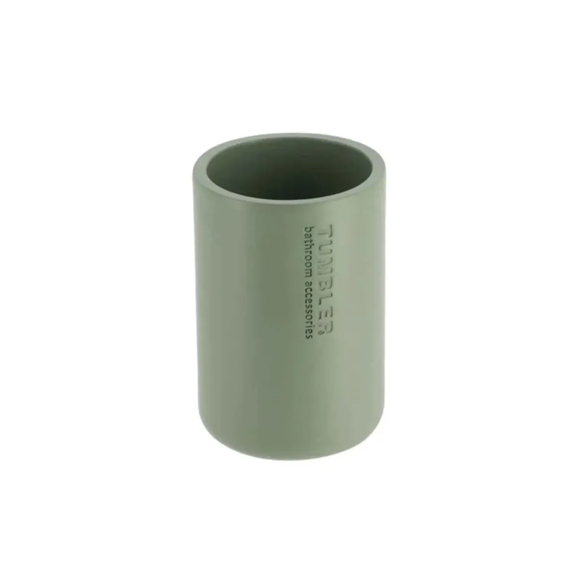 Vaso de lavabo verde caqui