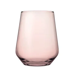Vaso De Vidrio Allegra Rosa