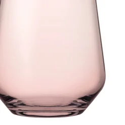 Vaso De Vidrio Allegra Rosa