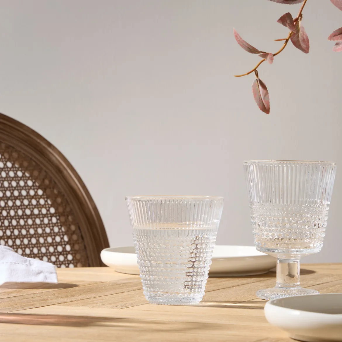 Vaso JOA de vidrio